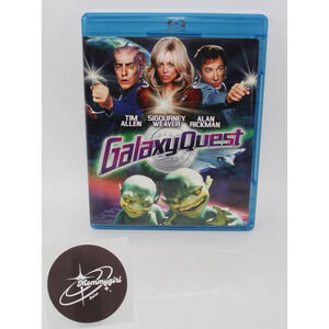 Galaxy Quest (Blu-ray Disc, 2009) Tim Allen, Alan Rickman, Sigourney Weaver